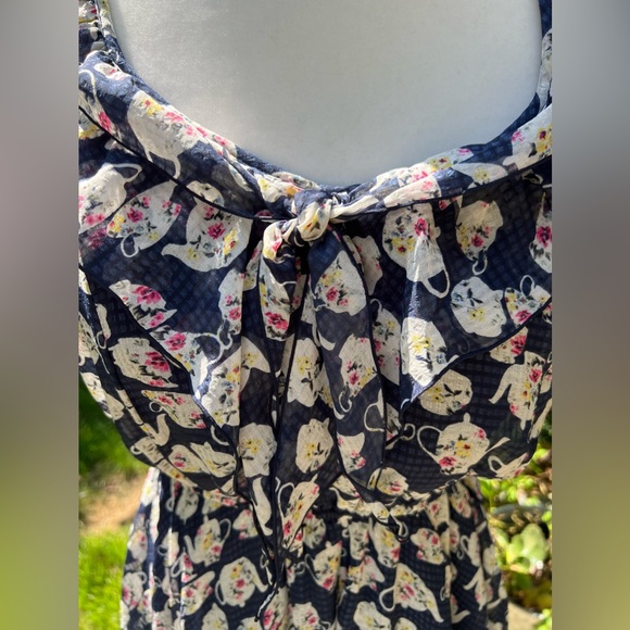 Lauren Conrad Disney Collection Alice in Wonderland Teapot Dress XS - Picture 4 of 10